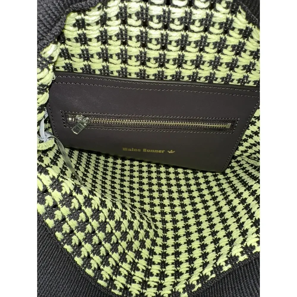 adidas x Wales Bonner Crochet Gym Bag Frozen Yellow/ Night Brown (IW3632) w/Bag